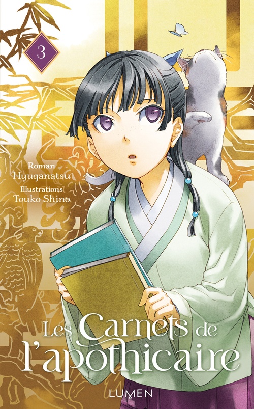 ebook cover of Les Carnets de l'apothicaire - Tome 3, by Natsu Hyuuga, Toko Shino