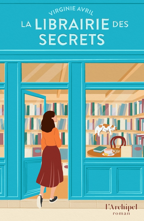 Couverture ebook de La librairie des secrets, de Virginie Avril