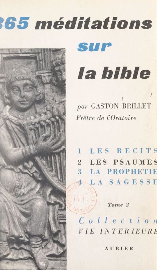 Couverture ebook de 365 méditations sur la Bible pour tous les jours de l'année (2). Poèmes. Méditations de 92 à 183, de Gaston Brillet