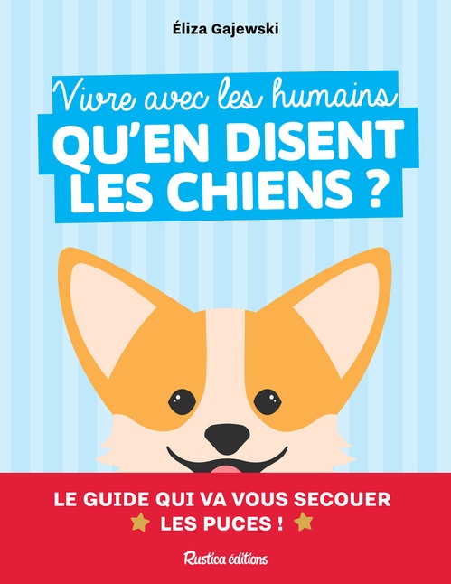 Couverture ebook de Vivre avec les humains, qu'en disent les chiens ?, de Eliza Gajewski