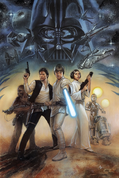 Couverture ebook de Star Wars : La Trilogie Originale, de Roy Thomas, Archie Goodwin, Howard Chaykin, Al Williamson