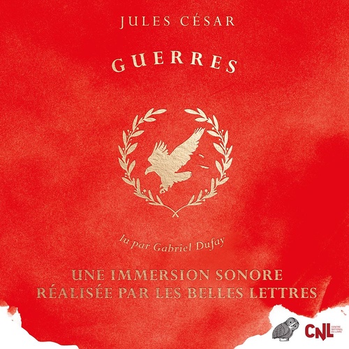 Couverture audiobook de Guerres, de Jules Cesar