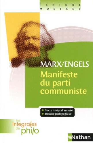 Couverture ebook de Manifeste du parti communiste -Marx/Engels - Intégrales de philo, de Jean-jacques Barrere