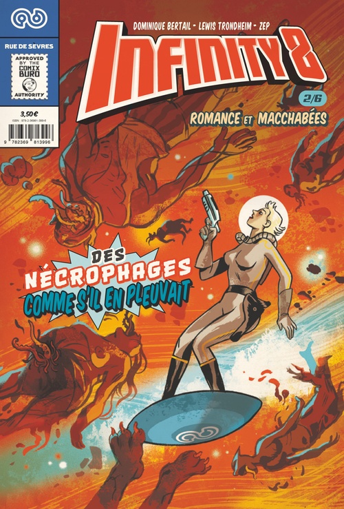 ebook cover of Infinity 8 - N°2 - Romance et macchabées, by Collectif, Anne-laure Jarnet, Philippe Cardona