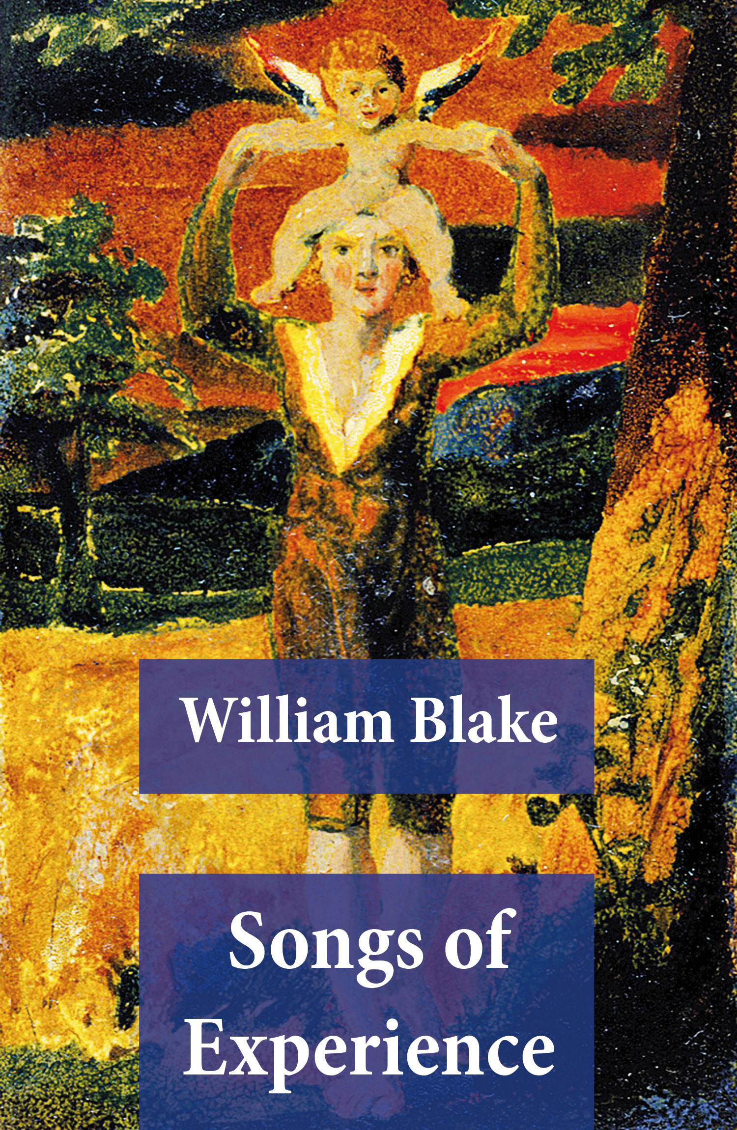 Couverture ebook de Songs of Experience (Illuminated Manuscript with the Original Illustrations of William Blake), de William Blake