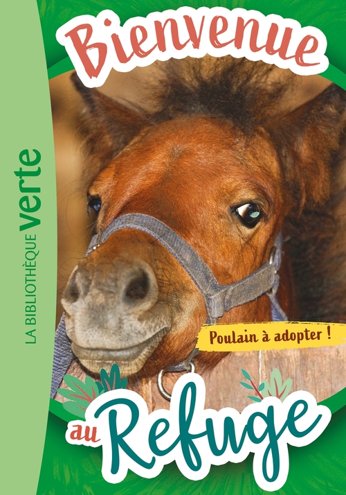 ebook cover of Bienvenue au refuge 03 - Poulain à adopter !, by Hachette Livre
