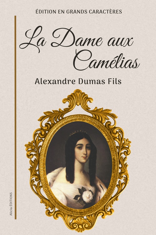 ebook cover of La Dame aux Camélias, by Alexandre Dumas Fils