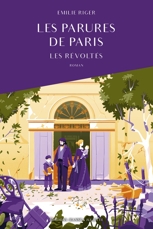 Couverture ebook de Les révoltés, de Emilie Riger