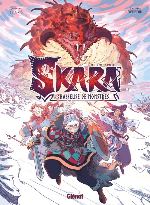 Couverture ebook de Skara, chasseuse de monstres - Tome 01, de Letizia Depedri