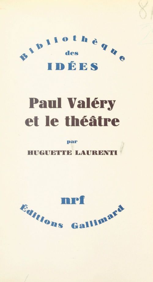 ebook cover of Paul Valéry et le théâtre, by Huguette Laurenti