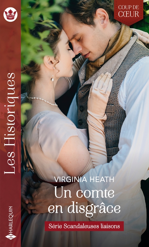 ebook cover of Un comte en disgrâce, by Virginia Heath