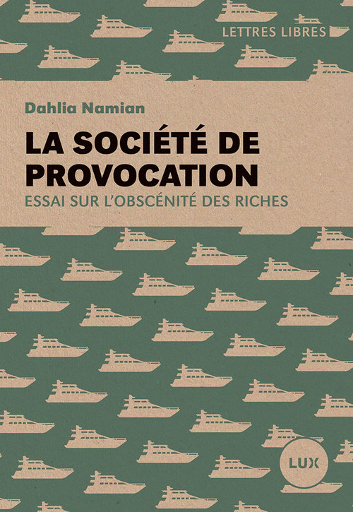 ebook cover of La société de provocation, by Dahlia Namian