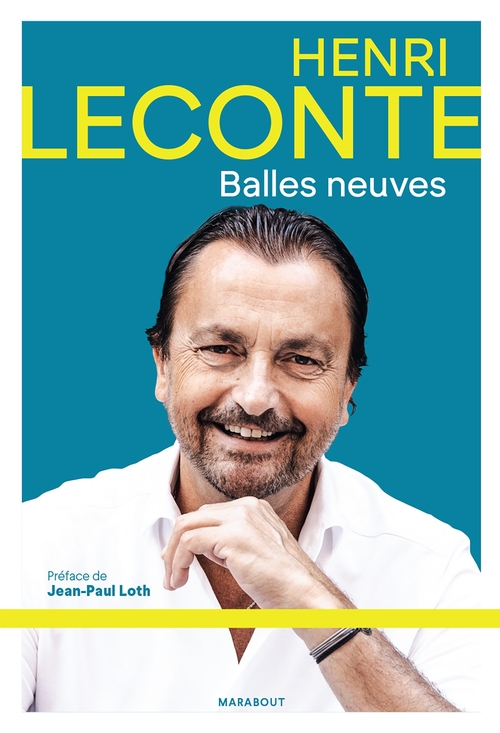 Couverture ebook de Henri Leconte - Balles neuves, de Henri Leconte