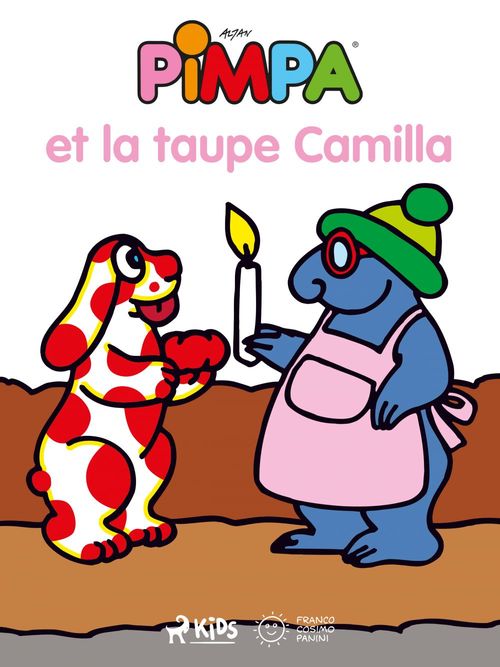 ebook cover of Pimpa et la taupe Camilla, by Altan