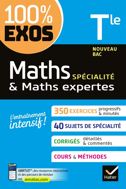 ebook cover of Maths (spécialité) & Maths expertes (option) Tle générale, by Fabrice Barache, Sophie Barache, Raphaël Bauer, Sophie Bauer