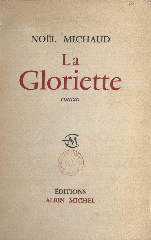 ebook cover of La Gloriette, by Noel Michaud