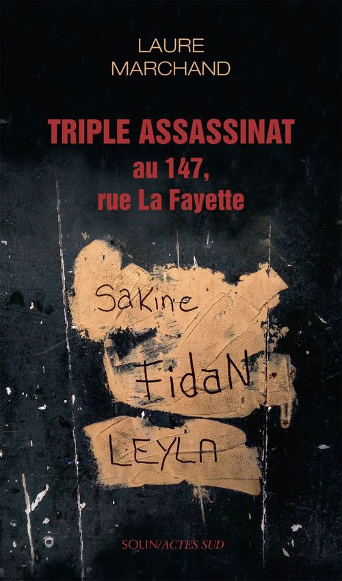 Couverture ebook de Triple assassinat au 147, rue La Fayette, de Laure Marchand