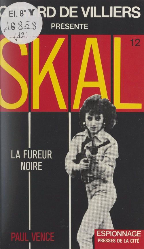 Couverture ebook de La fureur noire, de Paul Vence