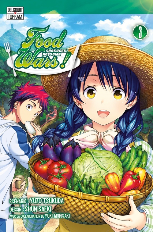 ebook cover of Food wars ! T03, by Yuto Tsukuda