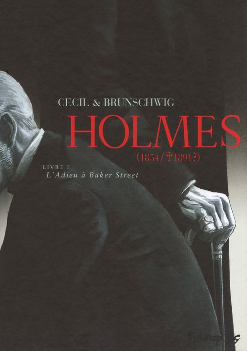 ebook cover of Holmes (Tome 1) - L'Adieu à Baker Street, by Luc Brunschwig, Cécil