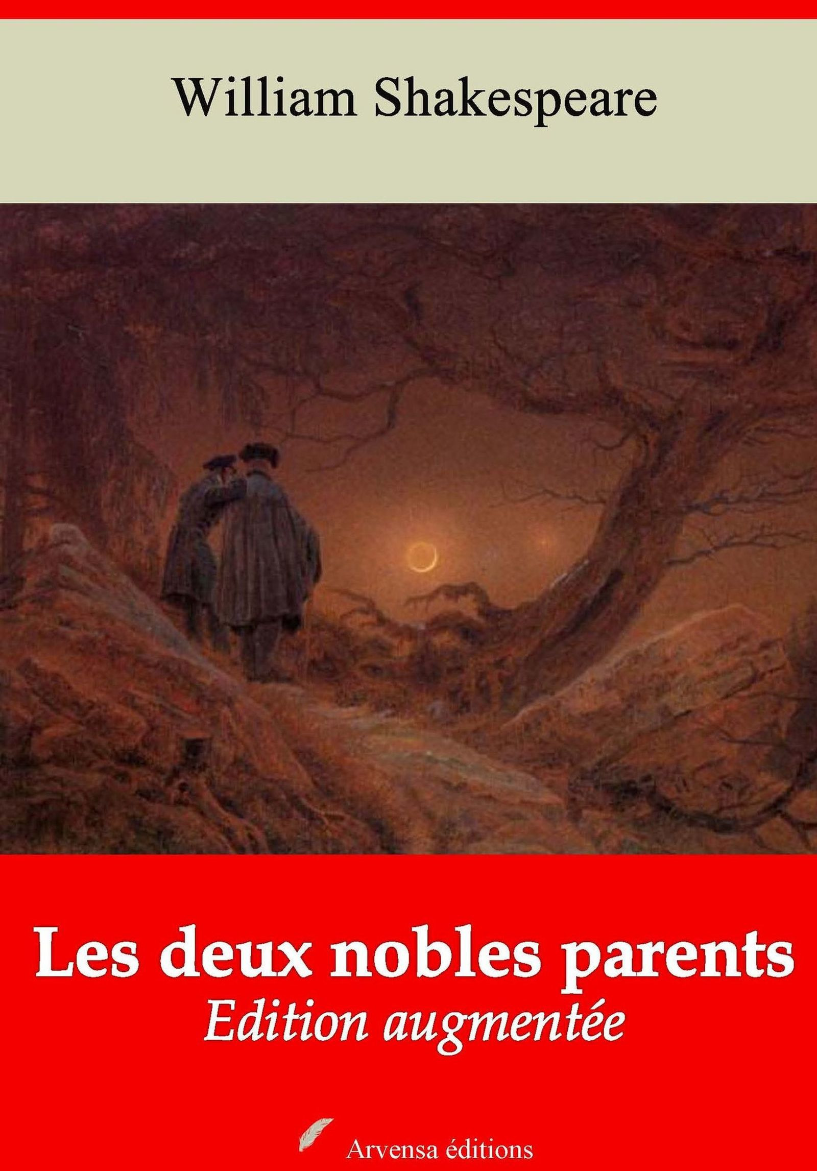 Couverture ebook de Les Deux Nobles Parents - suivi d'annexes, de William Shakespeare