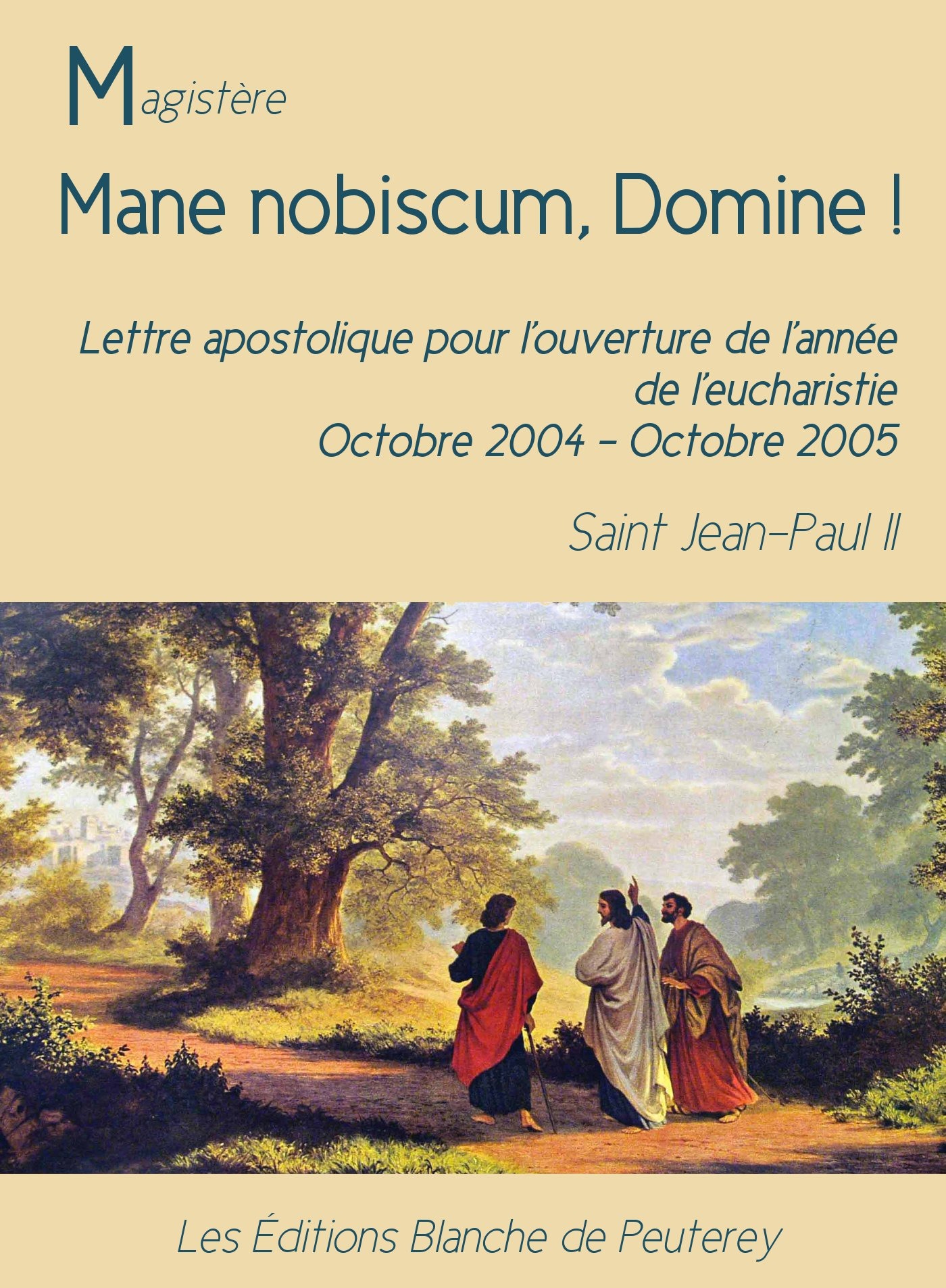 Couverture ebook de Mane nobiscum, Domine, de Jean Paul Ii