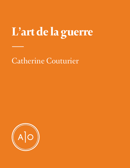 Couverture ebook de L'art de la guerre, de Catherine Couturier