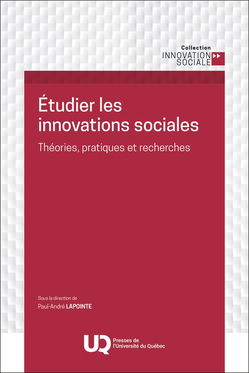 ebook cover of Étudier les innovations sociales, by Paul-André Lapointe