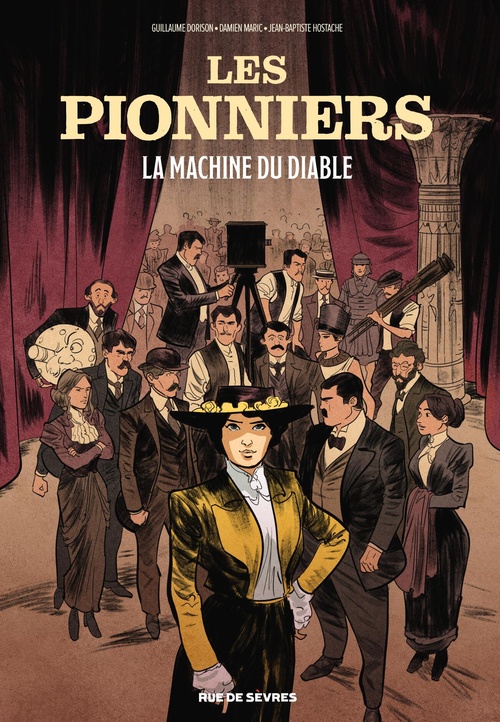 ebook cover of Les Pionniers - Tome 1, by Guillaume Dorison, Damien Maric, Jean-Baptiste Hostache