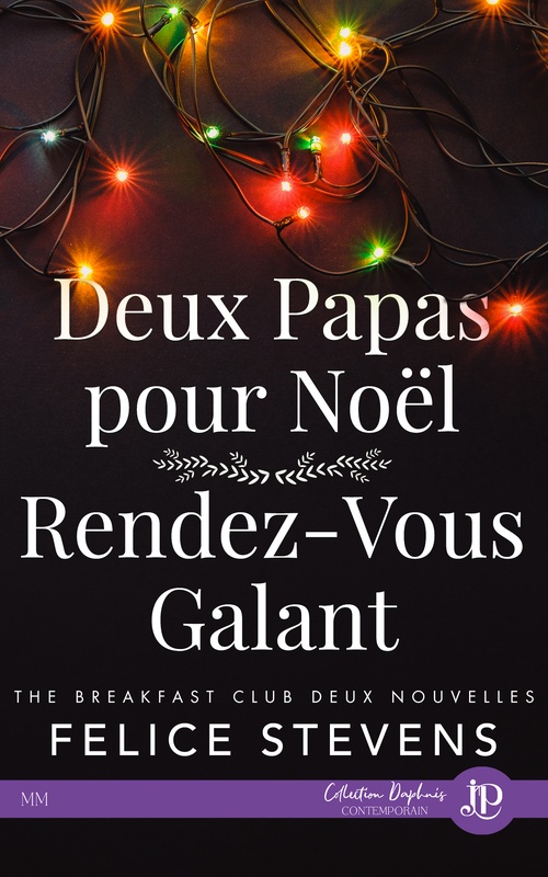 Couverture ebook de Deux papas pour Noël & Rendez-vous galant, de Felice Stevens