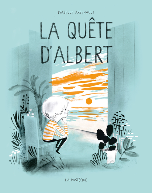 ebook cover of La quête d'Albert, by Isabelle Arsenault