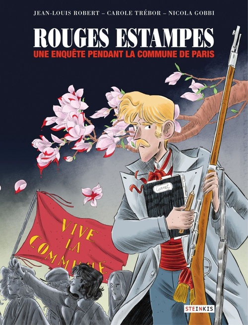 Couverture ebook de Rouges estampes, de Jean-Louis Robert, Carole Trébor