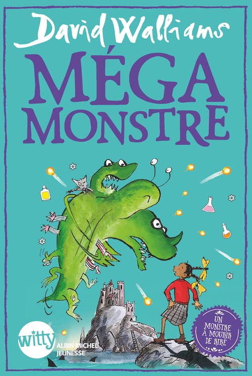 Couverture ebook de Mégamonstre, de David Walliams