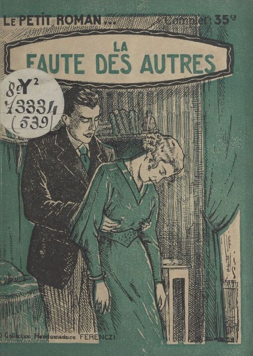 Couverture ebook de La faute des autres, de Alain Berger
