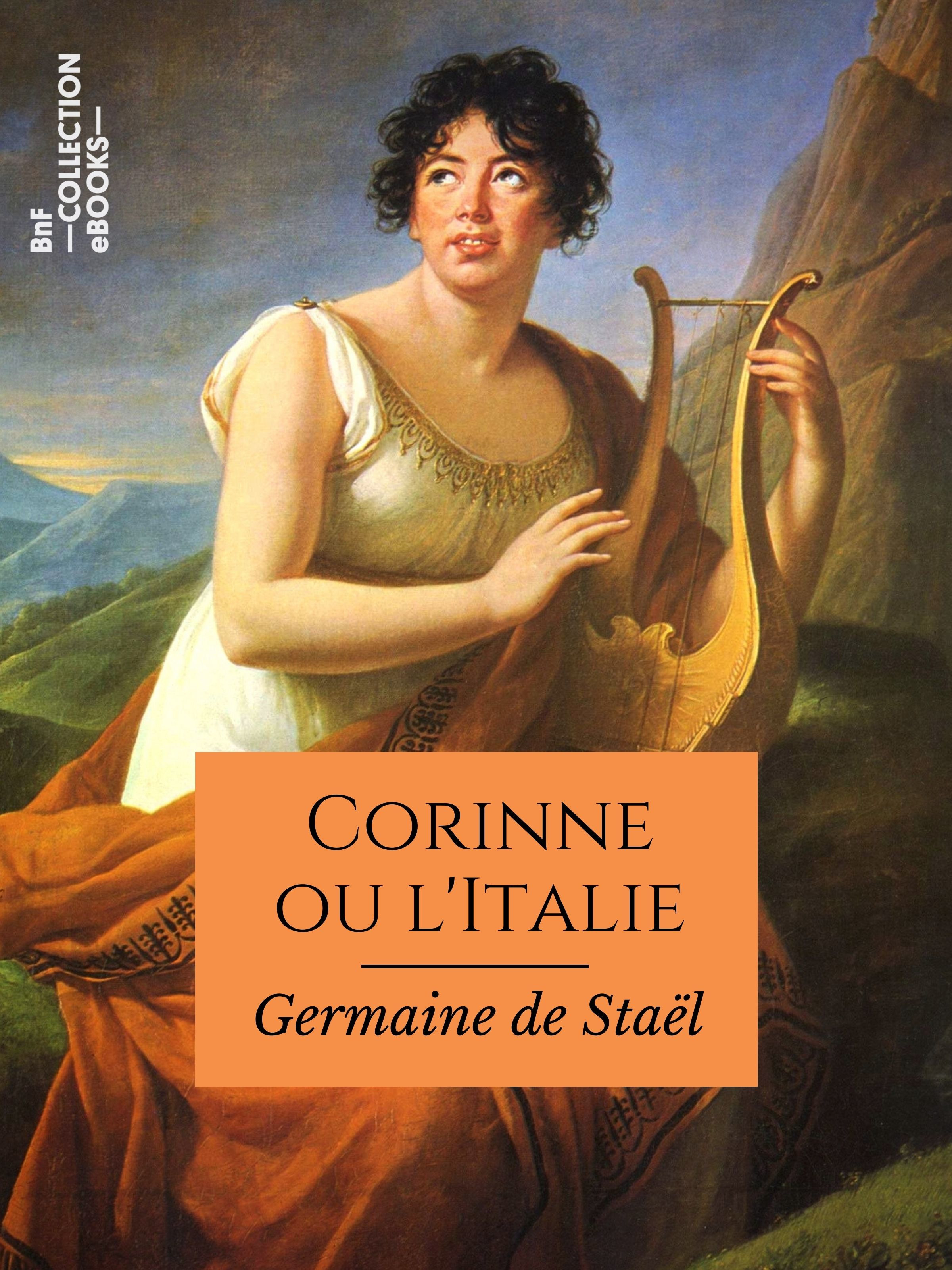 ebook cover of Corinne ou l'Italie, by Madame de Staël