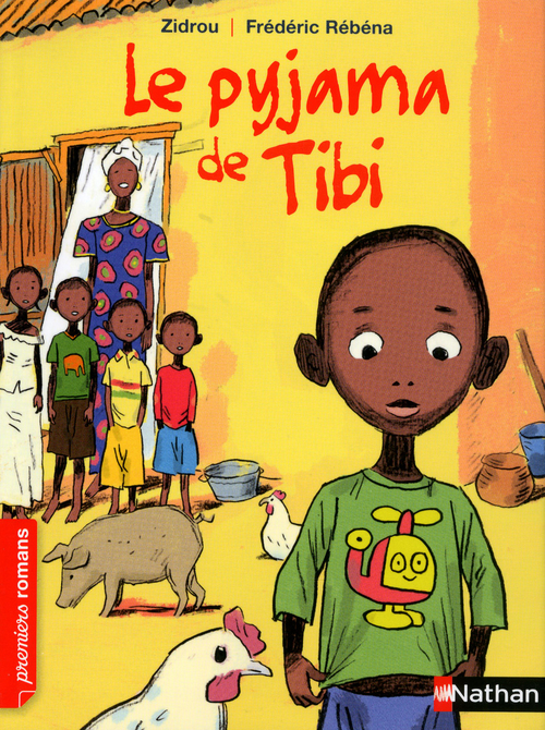 Couverture ebook de Le pyjama de tibi, de Frédéric Rébéna, Zidrou