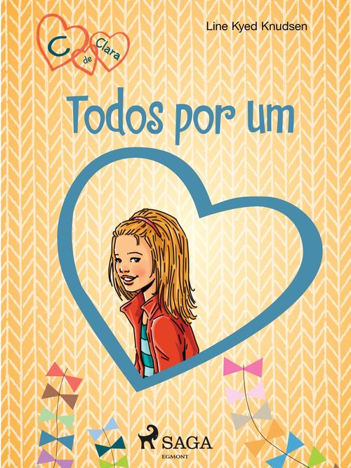Couverture ebook de C de Clara 5 - Todos por um, de Line Kyed Knudsen