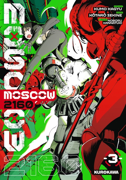 Couverture ebook de Moscow 2160 - tome 3, de Kumo Kagyu, Kotaro Sekine