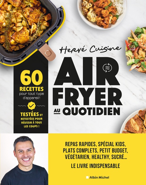 ebook cover of Air fryer au quotidien, by Hervé Cuisine
