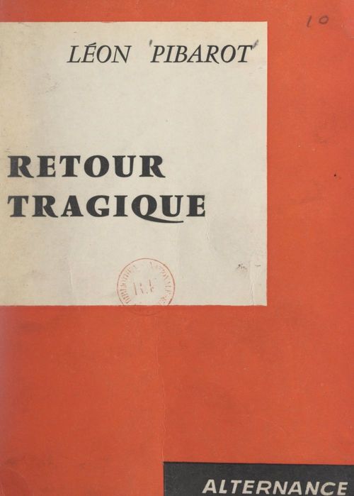 ebook cover of Retour tragique, by Leon Pibarot