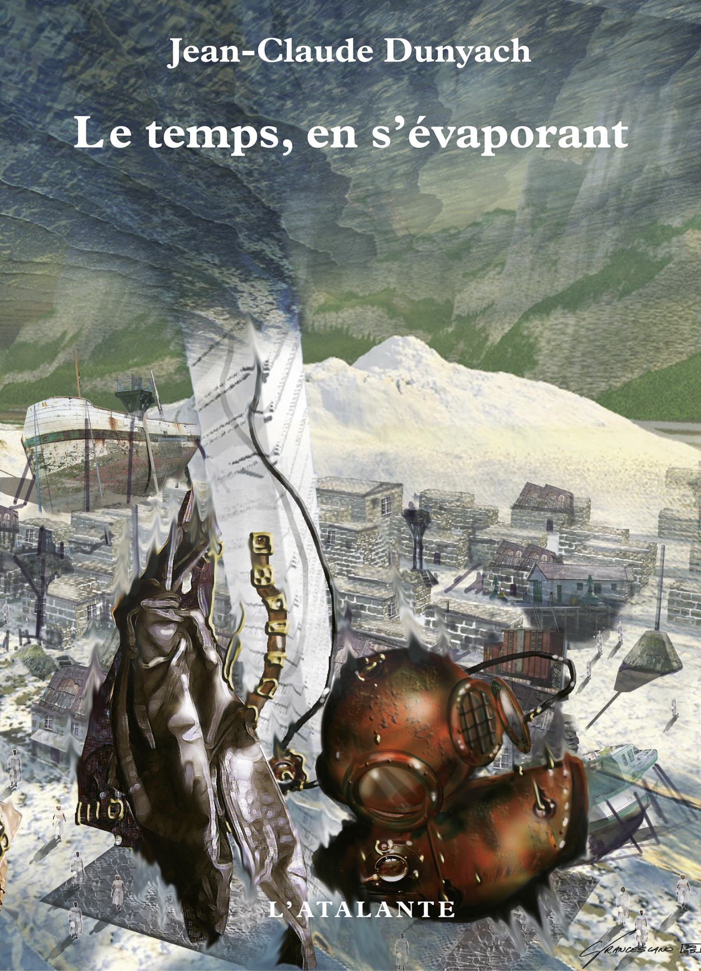 ebook cover of Le temps, en s'évaporant, by Jean-Claude Dunyach