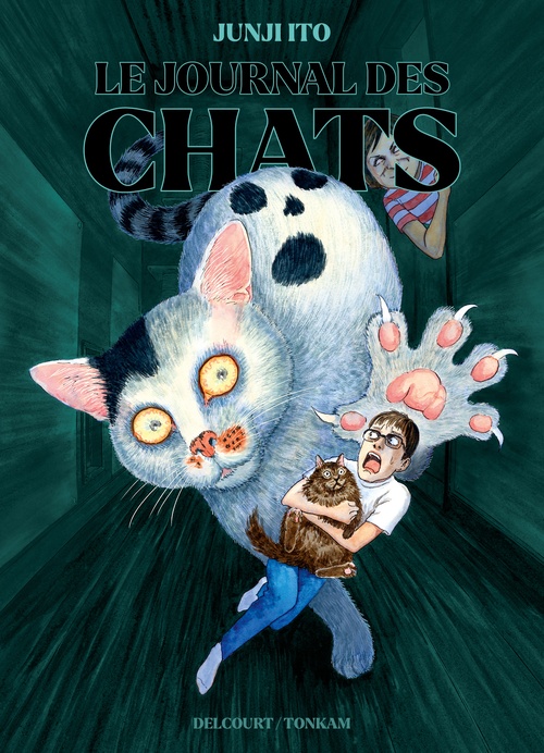 Couverture ebook de Le Journal des chats - Édition prestige, de Junji Ito