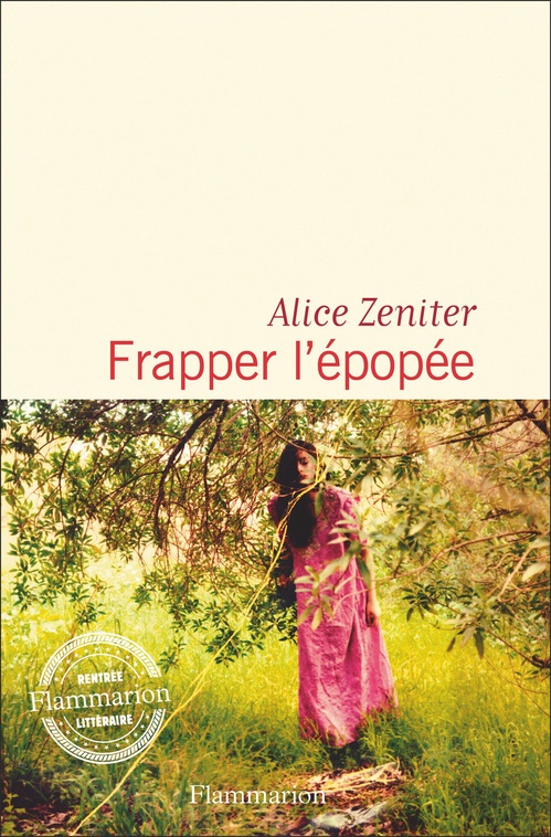 Couverture ebook de Frapper l'épopée, de Alice Zeniter