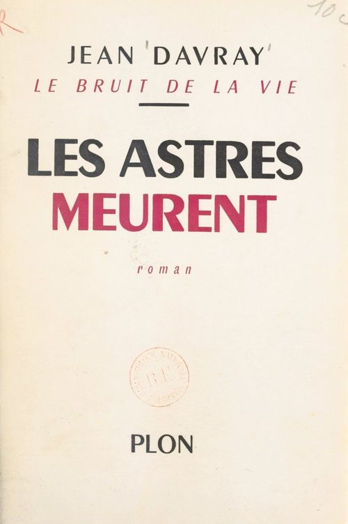 ebook cover of Le bruit de la vie (4), by Jean Davray