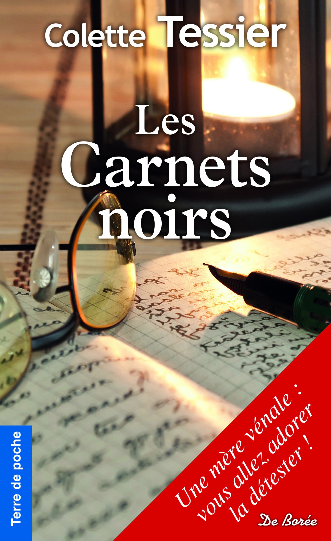 Couverture ebook de Les Carnets noirs, de Colette Tessier