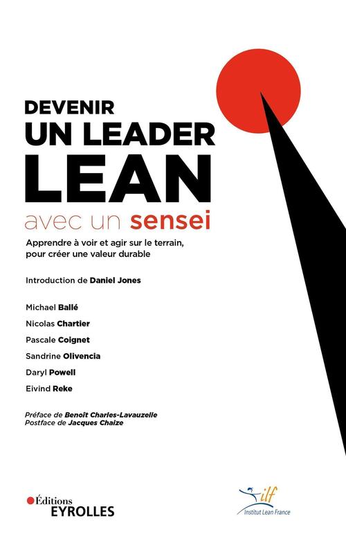 ebook cover of Devenir un leader Lean avec un sensei, by Michael Ballé