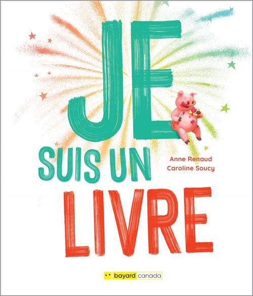 Couverture ebook de Je suis un livre, de Renaud Anne