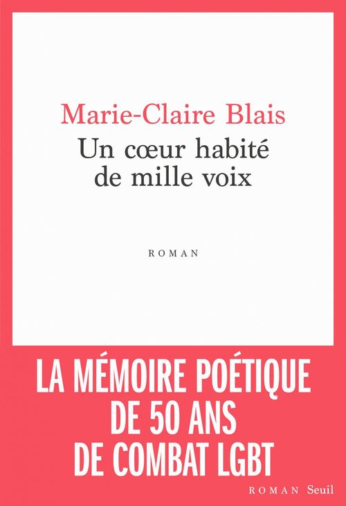 ebook cover of Un coeur habité de mille voix, by Marie-Claire Blais
