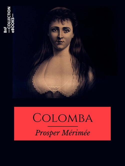 Couverture ebook de Colomba, de Prosper Mérimée