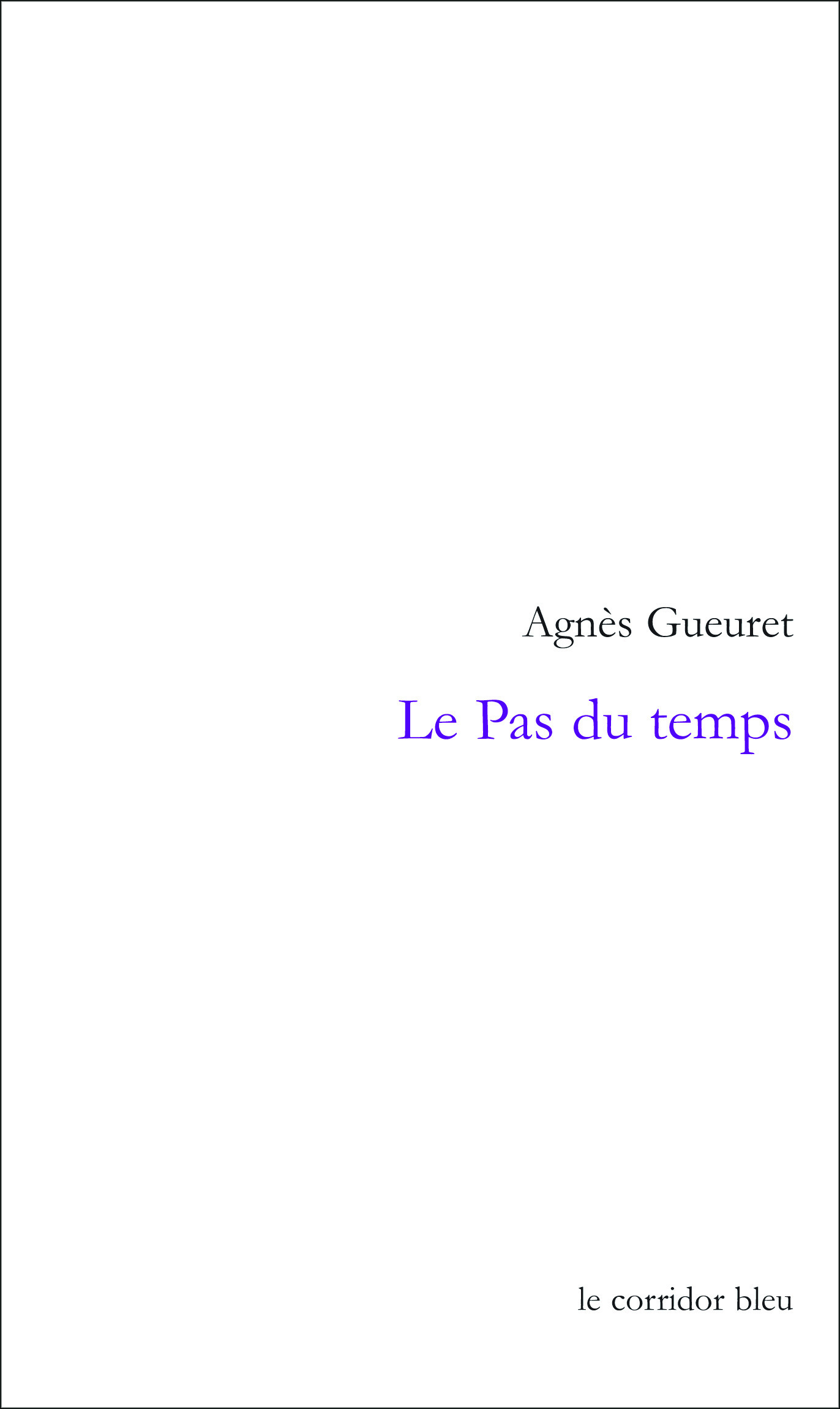 ebook cover of Le Pas du temps, by Agnes Gueuret
